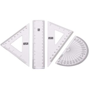 WHSmith 4 Piece Geometry Set